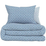 M&S Cotton Blend Circle Star Bedding Set Double-King Blue Mix GOODS M&S   