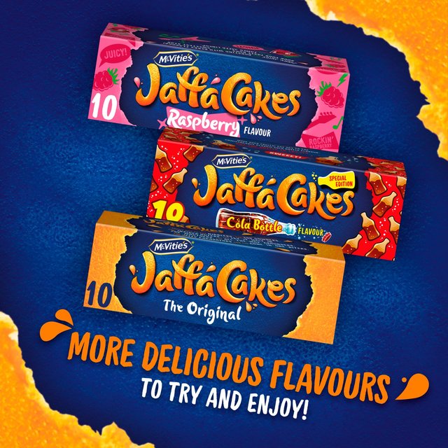 McVitie's Jaffa Cakes Original Biscuits Mega Pack 4 x 20 Cakes 1.2kg   80 per pack