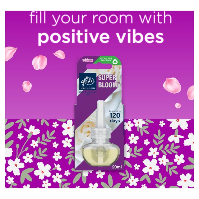 Glade Plug In Refill Electric Scented Oil Superbloom   20ml GOODS M&S   