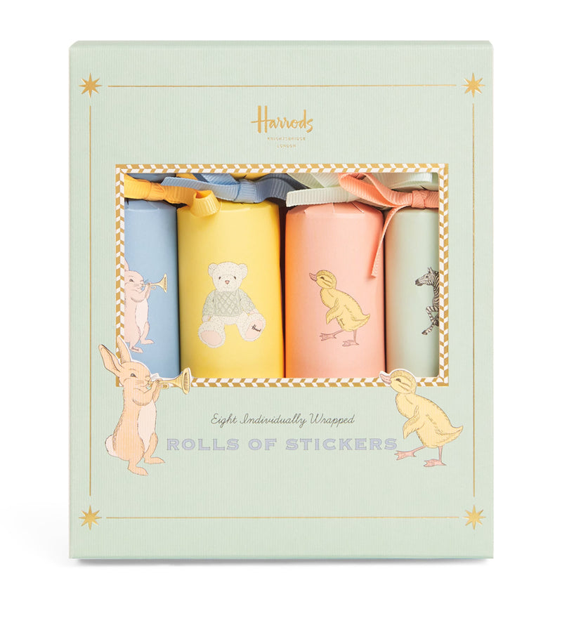 Harrods set of 8 sticker rolls, UK version