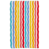 M&S Pure Cotton Rainbow Squiggle Bath Mat GOODS M&S   