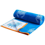 M&S Pure Cotton Crab Beach Towel Blue GOODS M&S   