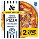 Crosta & Mollica Tonno Sourdough Pizzetta with Tuna and Red Onion   472g GOODS M&S   