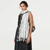 Izabel London Schal mit Wendeblumenmuster und floralem Muster (britische Marke)