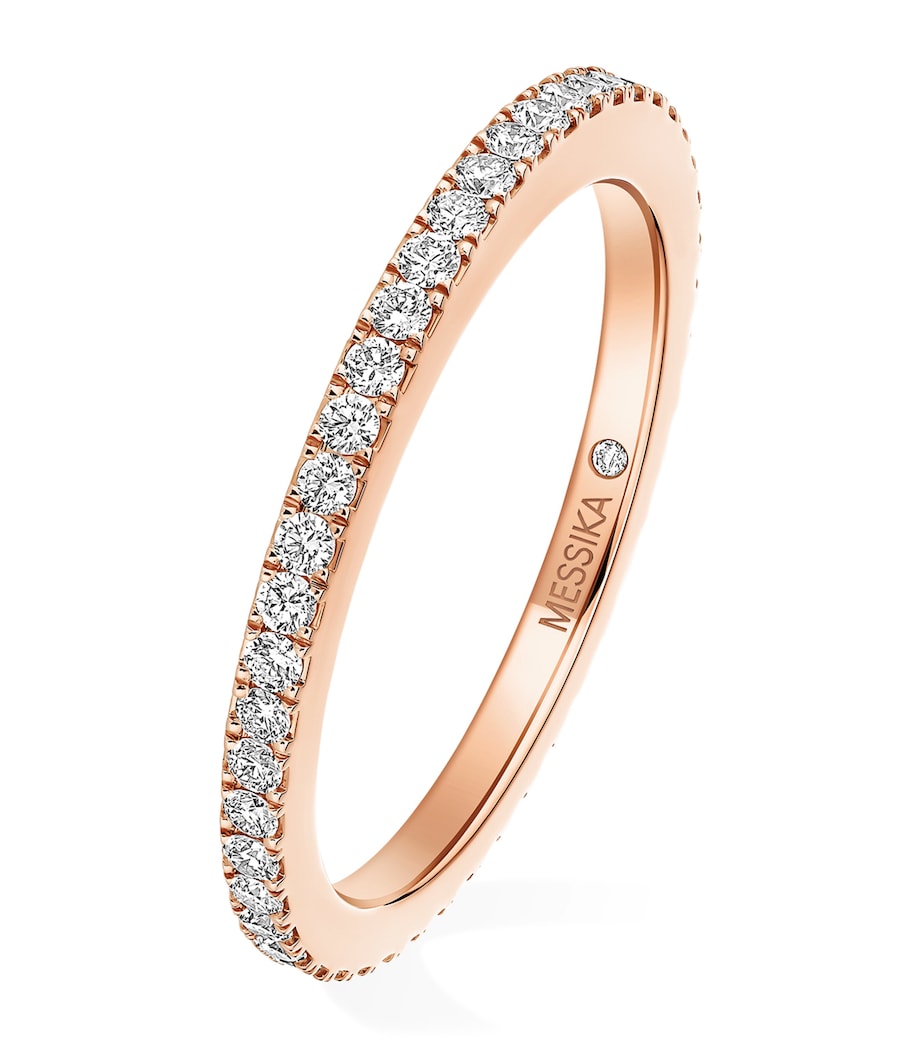 Messika Joy rose gold wedding ring 0.40ct - British product