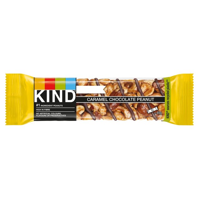 KIND Caramel Chocolate Peanut 12 Bar Pack   12 x 40g