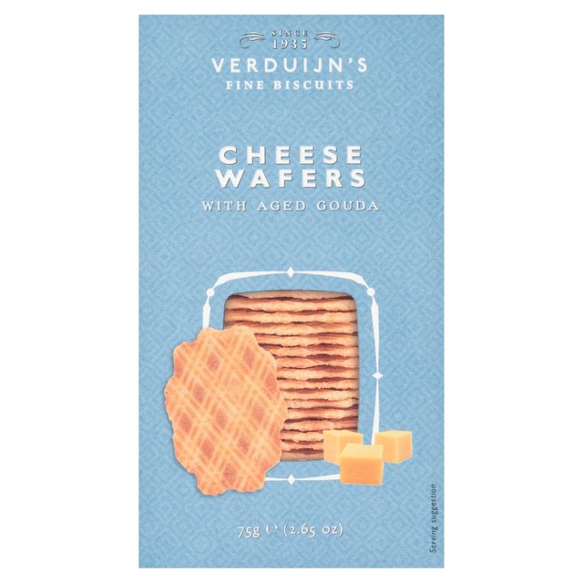 Verduijn Cheese Wafers with aged Gouda   75g