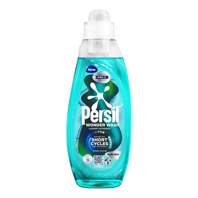 Persil Wonder Wash Speed Clean Non Bio Laundry Detergent 31 Wash   837ml GOODS M&S   