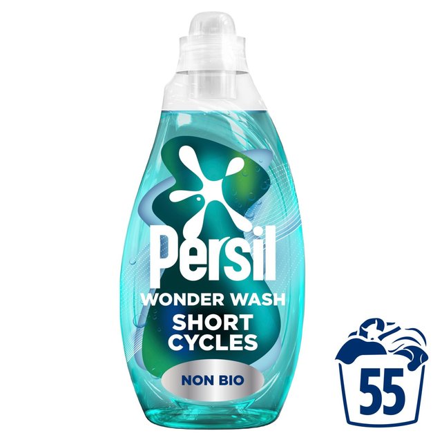 Persil Wonder Wash Speed Clean Non Bio Laundry Detergent 55 Washes   1485ml