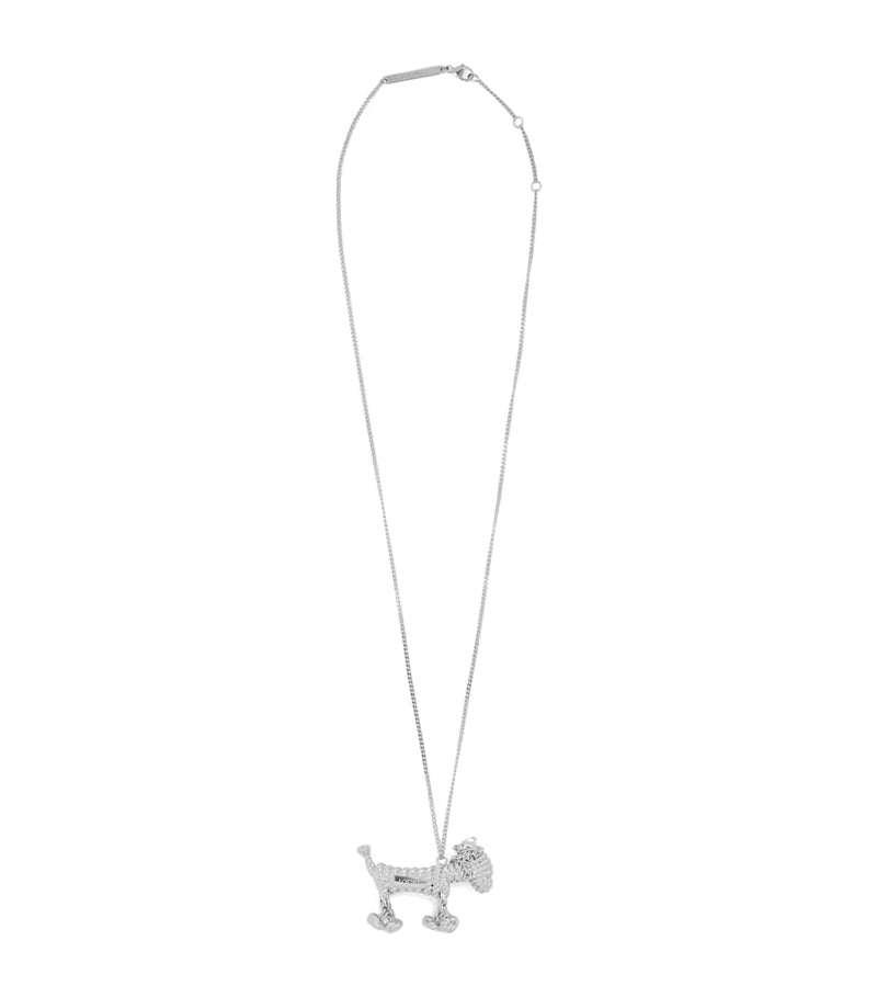 LOEWE sausage dog charm necklace, imported from the UK