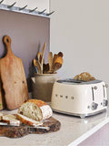 Smeg Black 2 Slice Toaster