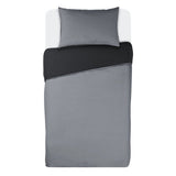 Habitat two tone grey and black bedding set single, imported from the UK