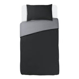 Habitat two tone grey and black bedding set single, imported from the UK