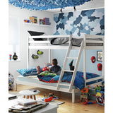 Habitat two tone grey and black bedding set single, imported from the UK