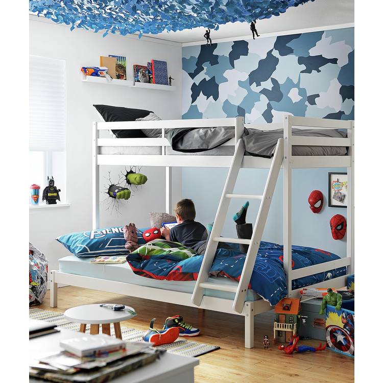 Habitat two tone grey and black bedding set single, imported from the UK