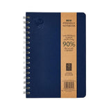 Nu Evolve Premium Navy B5 Wiro Notebook GOODS M&S   