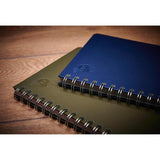 Nu Evolve Premium Navy B5 Wiro Notebook GOODS M&S   