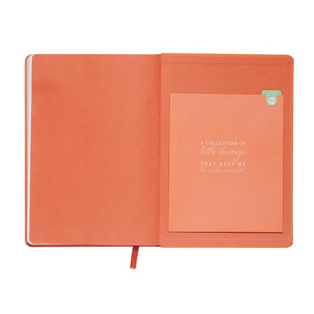 Nu Pastel Mindfulness Coral A5 Journal GOODS M&S   