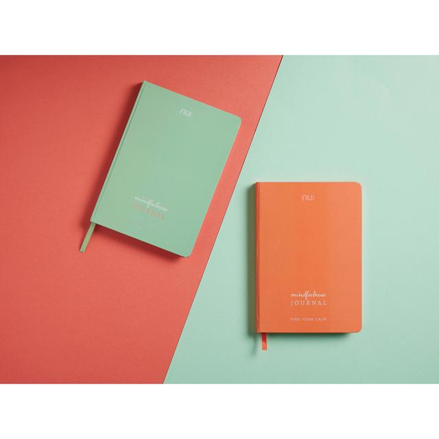 Nu Pastel Mindfulness Coral A5 Journal GOODS M&S   