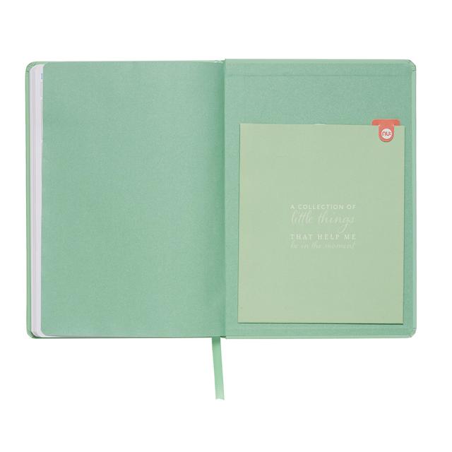 Nu Pastel Mindfulness Green A5 Journal GOODS M&S   