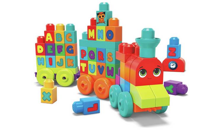 Mega Bloks ABC Learning Train McGrocer