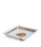 Fornasetti Square Giro di Conchiglie Plate 20cm x 20cm - British product