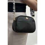 SVNX bee embellished cross body bag, imported from the UK