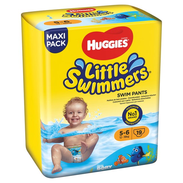 Huggies Little Swimmers Swim Pants Size 5-6   19 per pack GOODS M&S   