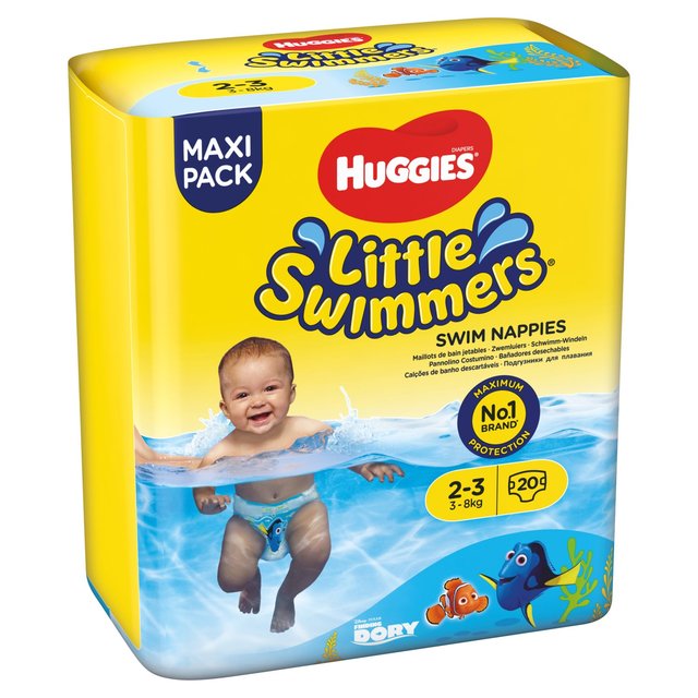 Huggies Little Swimmers Swim Nappies Size 2-3   20 per pack GOODS M&S   