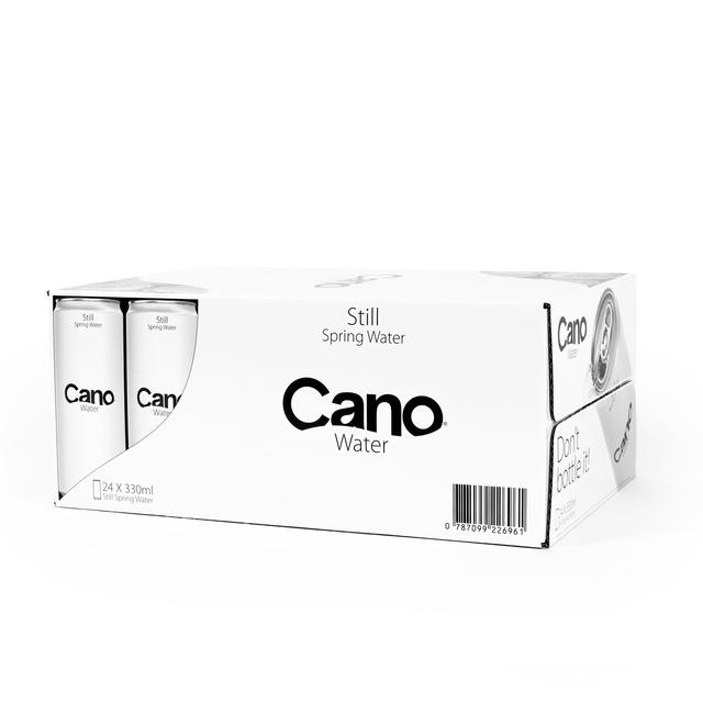 Cano Water Still Water Ring Pull   24 x 330ml GOODS M&S   