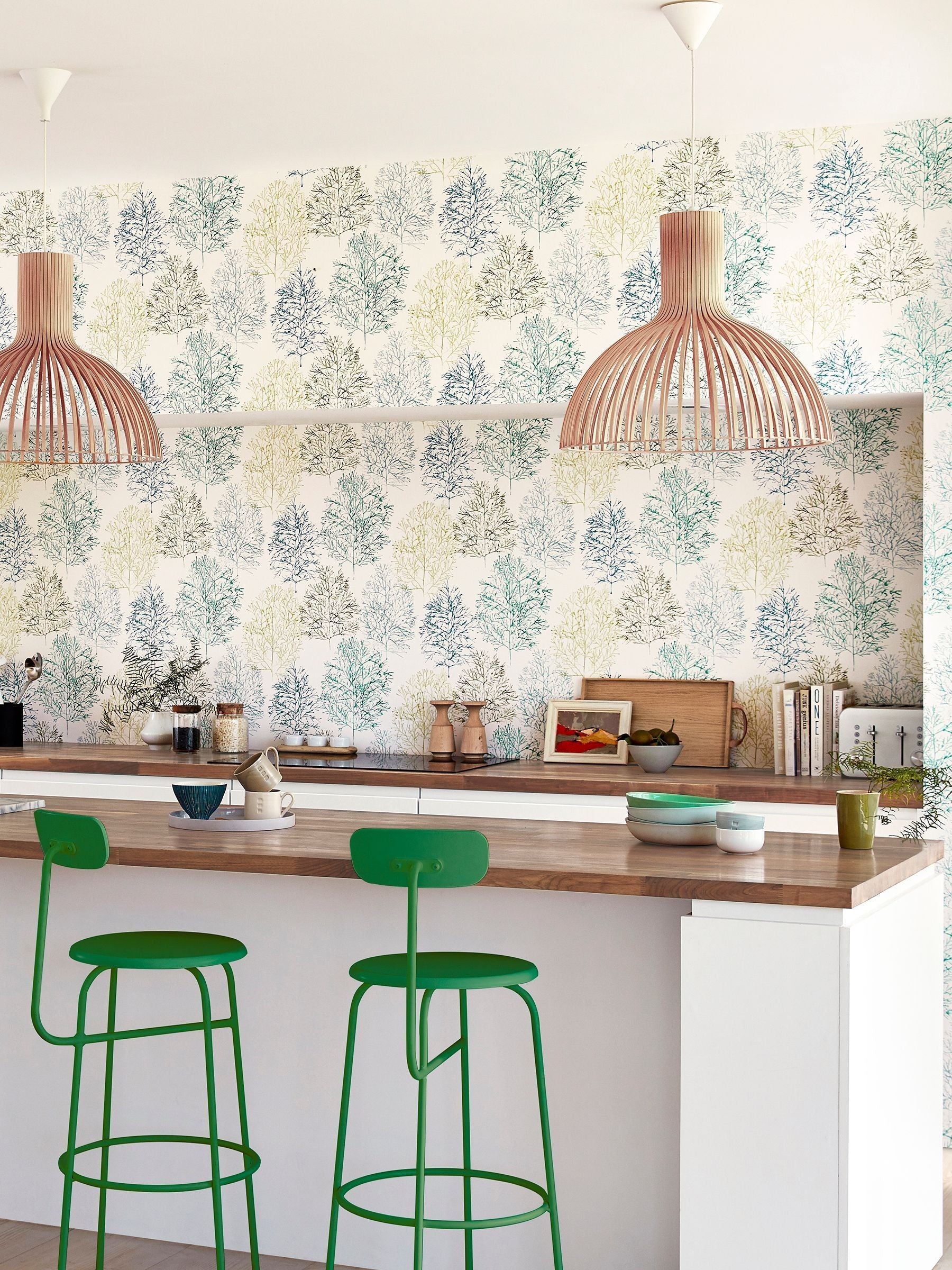 Scion wallpaper Green Soetsu 10.05m - British product