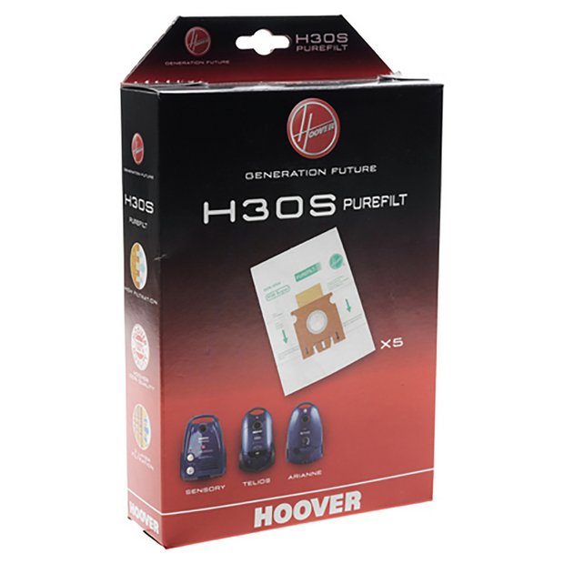 Hoover Enigma cylinder dust bags pack of 5, imported from the UK