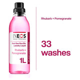 INEOS Non Bio Laundry Liquid Detergent Rhubarb + Pomegranate 33 Washes    1000ml GOODS M&S   