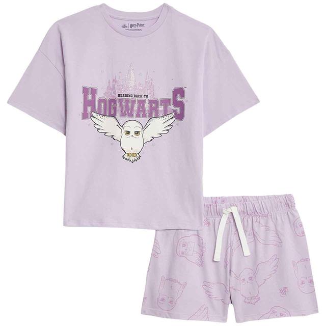 M&S Harry Potter Shorties 7-12 Years Lilac