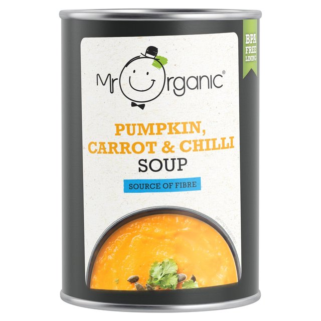 Mr Organic Pumpkin Carrot & Chilli Soup   400g GOODS M&S   