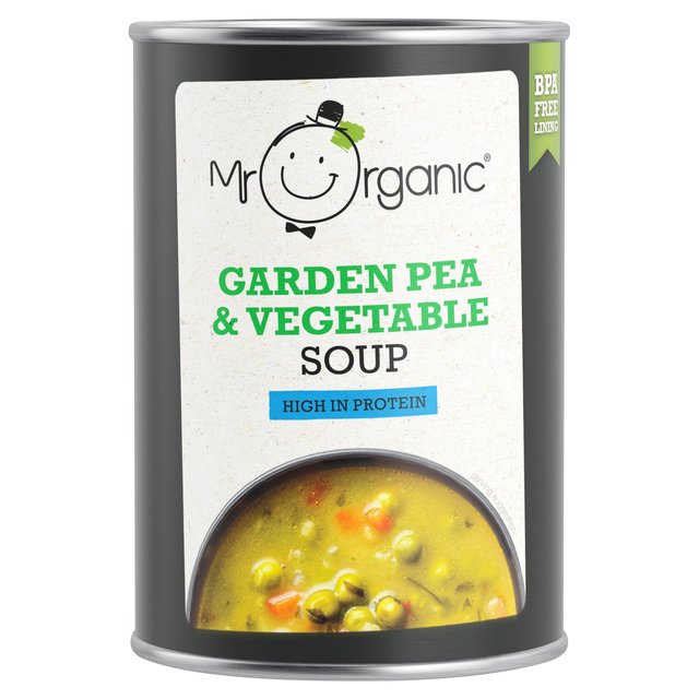 Mr Organic Garden Pea & Vegetable Soup   400g