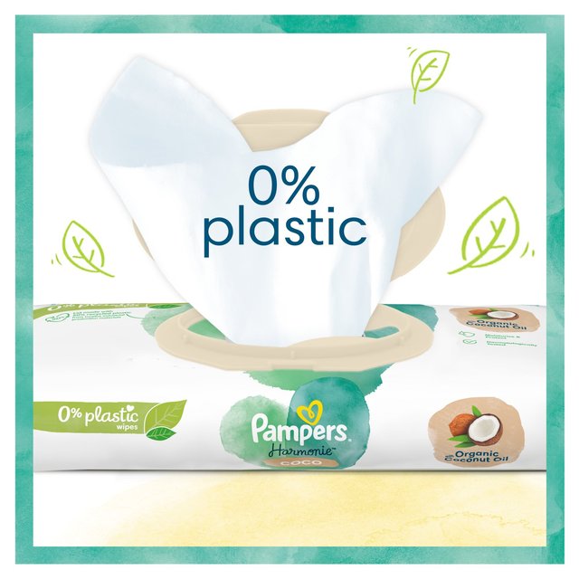 Pampers Harmonie Coco Baby Wipes X4   4 x 44 per pack GOODS M&S   