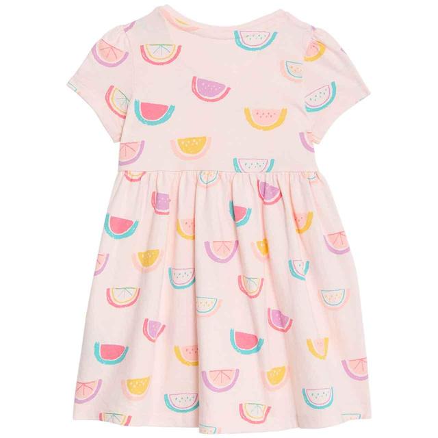 M&S Fruit Dress 0 Months-3 Years Ivory GOODS M&S   