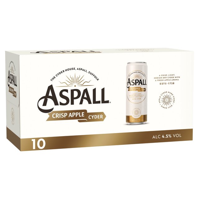 Aspall Crisp Apple Premium Cyder   10 x 330ml GOODS M&S   