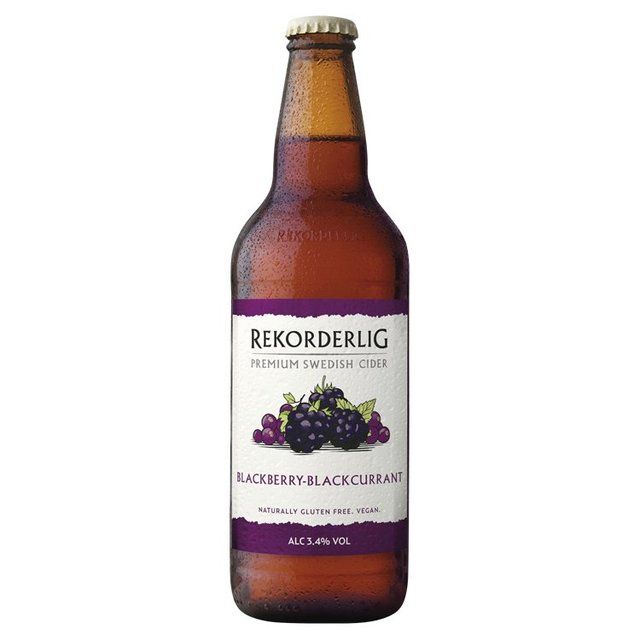 Rekorderlig Blackberry and Blackcurrant Cider   500ml GOODS M&S   