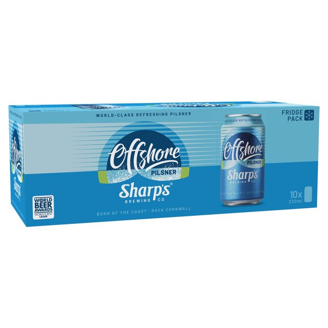 Sharp's Offshore Pilsner Lager   10 x 330ml