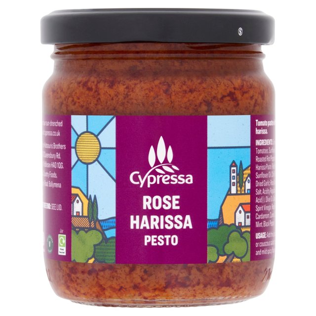 Cypressa Rose Harissa Pesto   170g