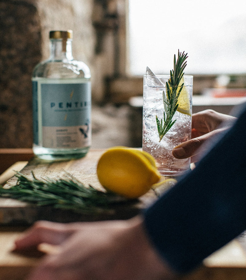 Pentire non-alcoholic Adrift botanical spirit 70cl, imported from the UK