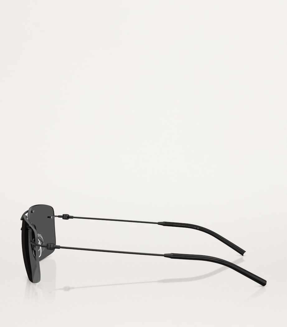 Moncler Steel Doppler ME4003 sunglasses, imported from the UK