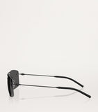 Moncler Steel Doppler ME4003 sunglasses, imported from the UK