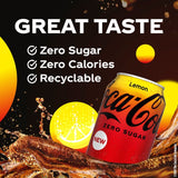 Coca-Cola Zero Sugar Lemon   8 x 330ml GOODS M&S   