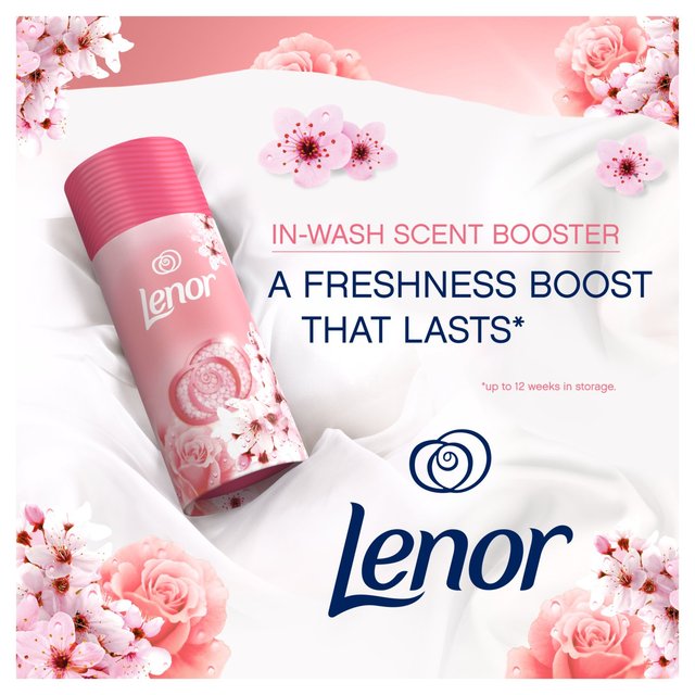 Lenor Cherry Blossom & Rose Water In-Wash Scent Booster Beads   176g GOODS M&S   