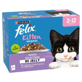 Felix Original Kitten Mixed Selection in Jelly Wet Cat Food   12 x 85g GOODS M&S   