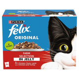 Felix Original Farm Selection in Jelly Wet Cat Food   12 x 85g GOODS M&S   