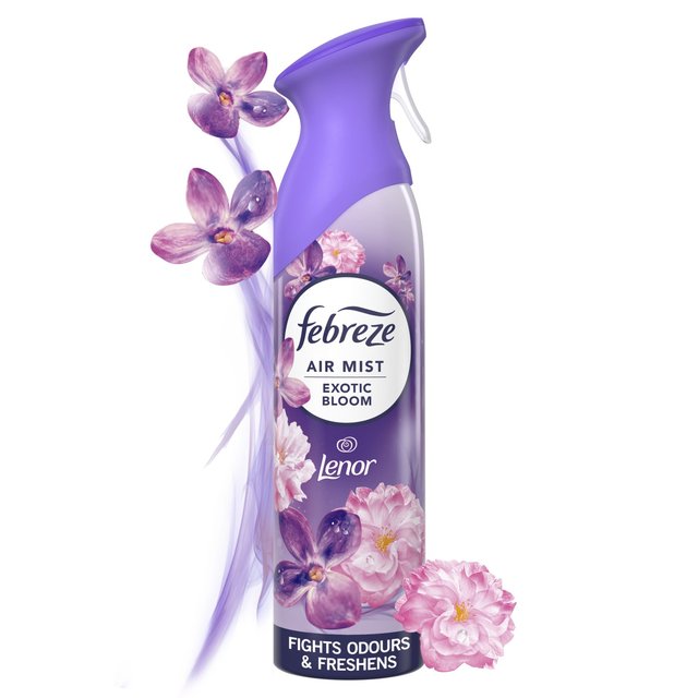 Febreze Aerosol Exotic Bloom Air Freshener   185ml